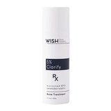Wish Skin Health 5% Clarify acne treatment bottle on a white background